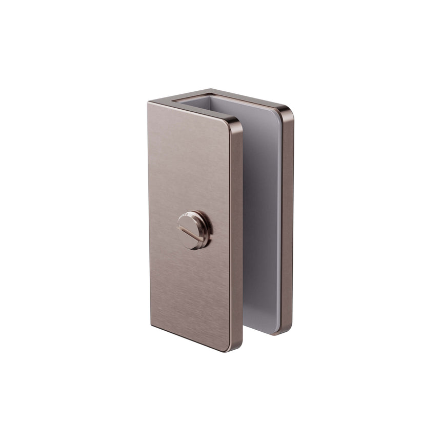 Nero Shower U Bracket 10mm Glass Brushed Bronze Other Accessories Nero Default Title