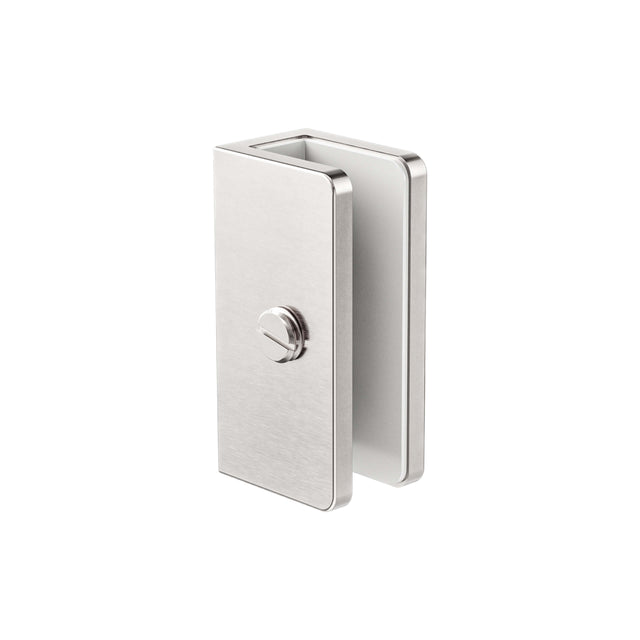 Nero Shower U Bracket 10mm Glass Brushed Nickel Other Accessories Nero Default Title