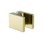 Nero Square Shower Knob Handle Brushed Gold