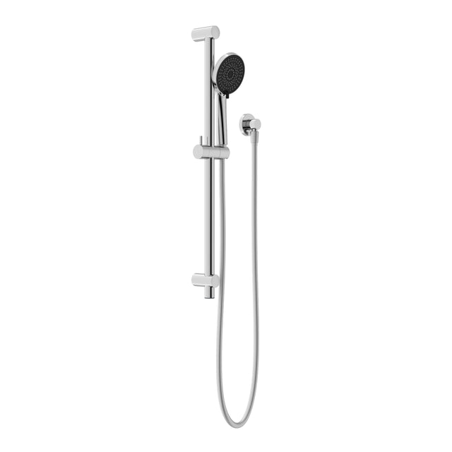Nero Round Metal Project Shower Rail 4 Star Rating Chrome Shower Nero Default Title