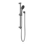 Nero Round Metal Project Shower Rail 4 Star Rating Gun Metal