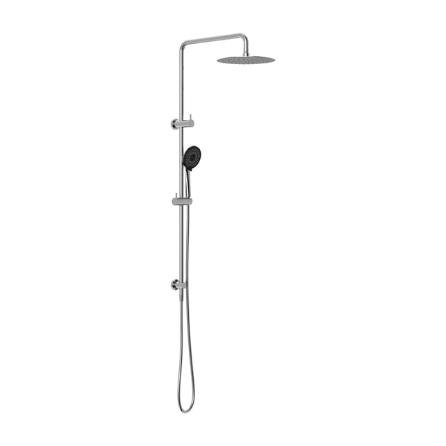 Nero Round Project Twin Shower 4 Star Rating Chrome Shower Nero Default Title