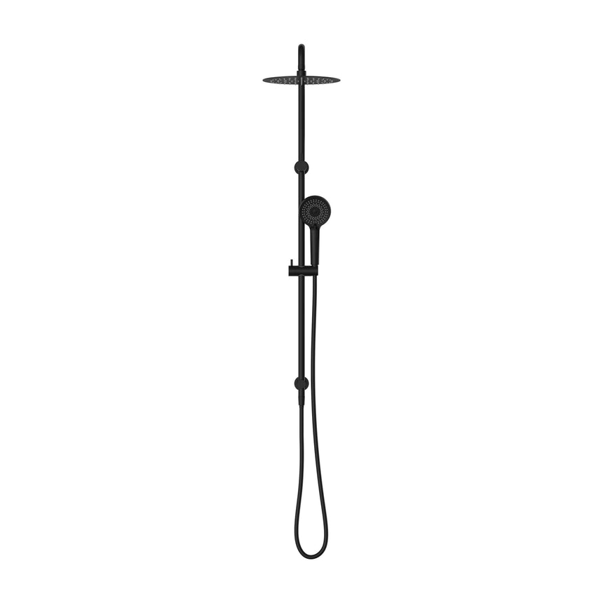 Nero Round Project Twin Shower 4 Star Rating Matte Black Shower Nero