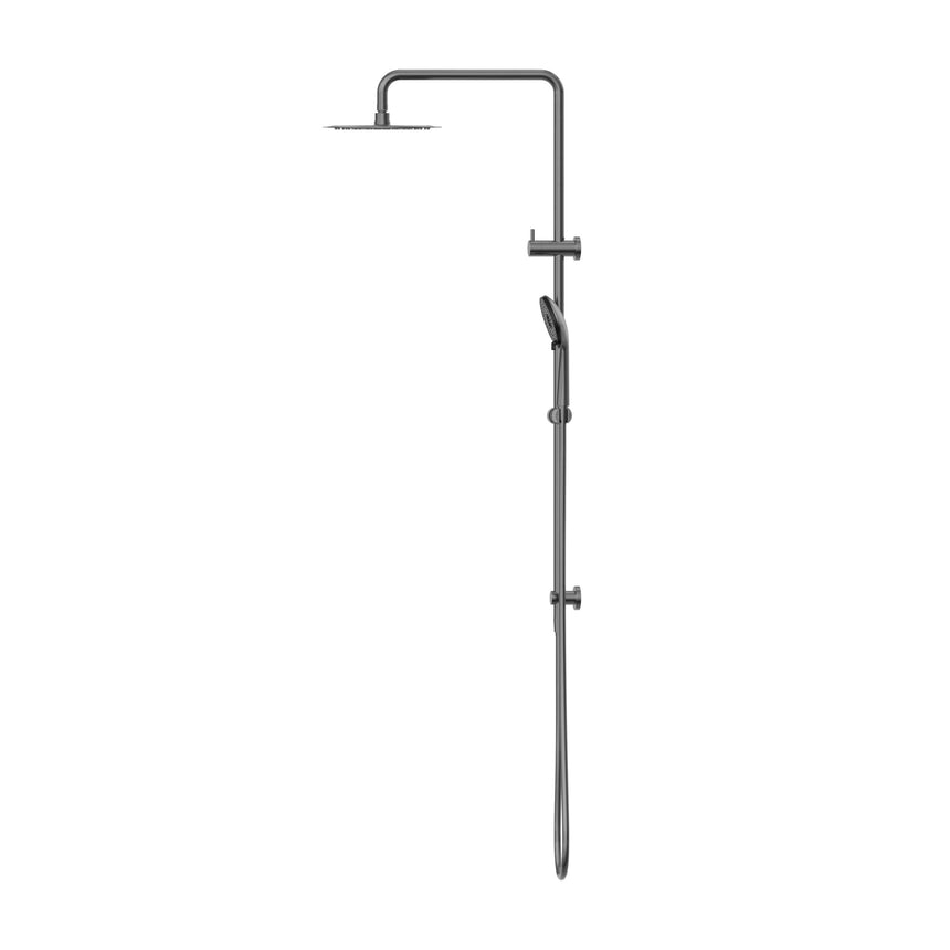 Nero Round Project Twin Shower 4 Star Rating Gun Metal Shower Nero