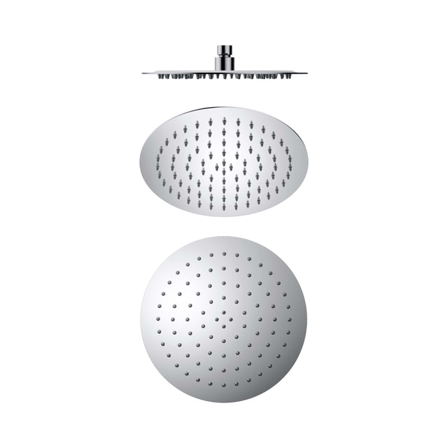 Nero 250mm Round Stainless Steel Shower Head 4 Star Rating Chrome Shower Nero Default Title