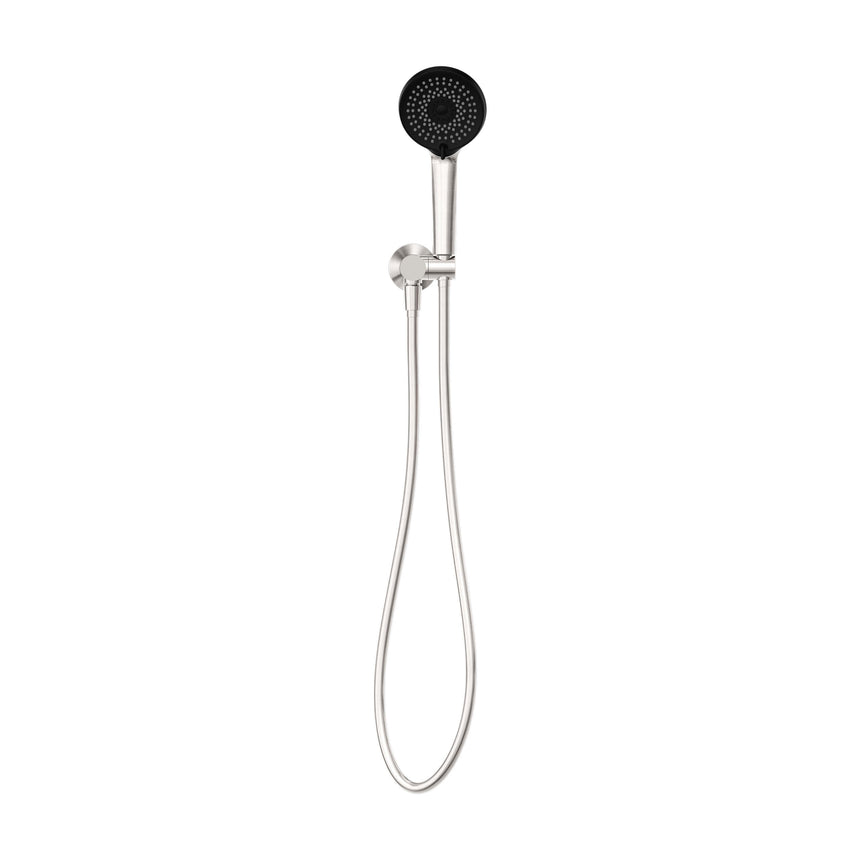 Nero Project Round Shower On Bracket 4 Star Rating Brushed Nickel Shower Nero