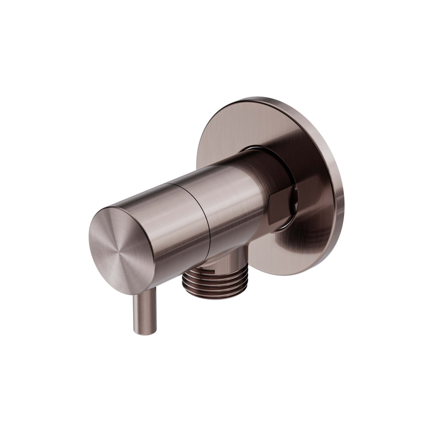 Nero Mini Cistern Stop Brushed Bronze Tapware Nero Default Title