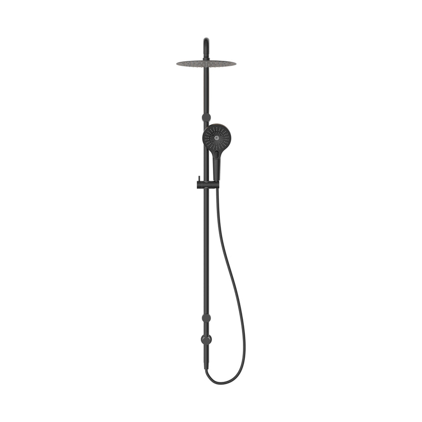 Nero Mecca Care 25mm Grab Rail 900mm Twin Shower Set Matte Black Shower Nero