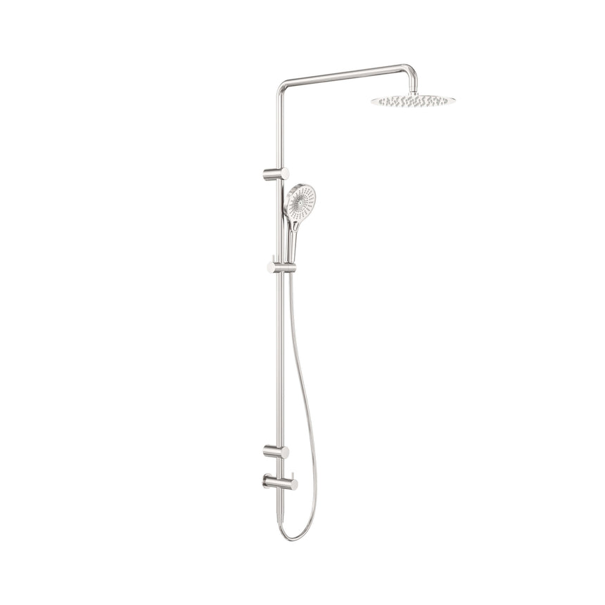 Nero Mecca Care 25mm Grab Rail 900mm Twin Shower Set Brushed Nickel Shower Nero Default Title
