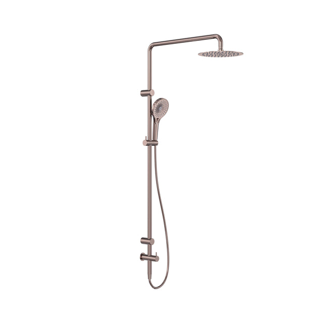 Nero Mecca Care 25mm Grab Rail 900mm Twin Shower Set Brushed Bronze Shower Nero Default Title