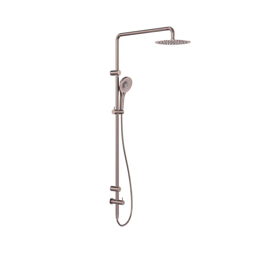 Nero Mecca Care 25mm Grab Rail 900mm Twin Shower Set Brushed Bronze Shower Nero Default Title