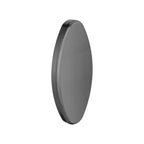 Nero Backrest Removable Wall Cover Plate Gun Metal