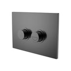 Nero Raised Disabled Care Pneumatic Flush Buttons Plate Dda Compliant Gun Metal