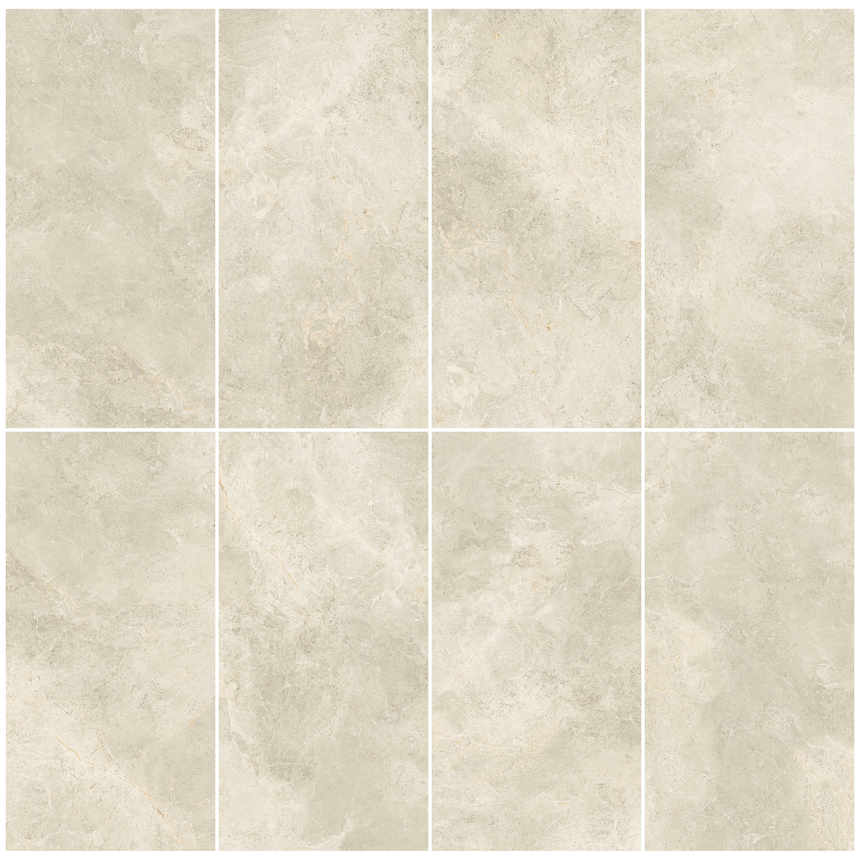 Cosmic 1200x600 Matt Ivory Stone Look Tiles Tilemall