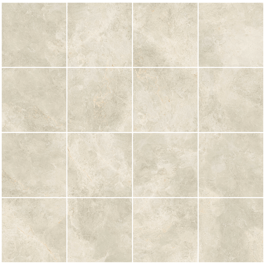 Cosmic 600x600 Matt Ivory Stone Look Tiles Tilemall
