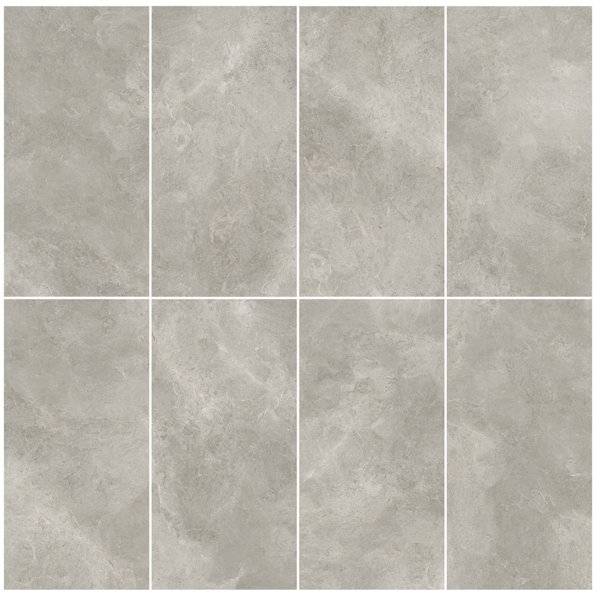 Cosmic 1200x600 Matt Silver Stone Look Tiles Tilemall