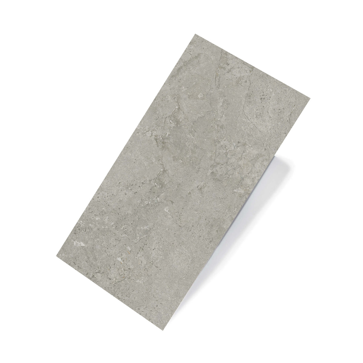 Cosmic 600x300mm grip silver stone-look porcelain tile by Tilemall with textured surface