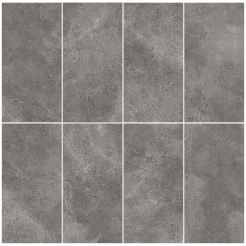 Cosmic 1200x600 Matt Smoke Stone Look Tiles Tilemall