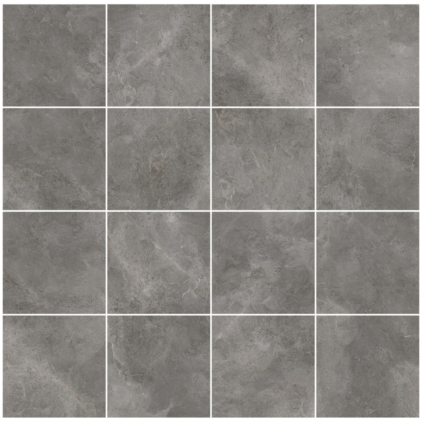 Cosmic 600x600 Matt Smoke Stone Look Tiles Tilemall