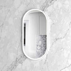 Noosa Metal Frame LED Mirror 900x450 White
