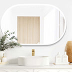 Noosa Metal Frame LED Mirror 900x600 White