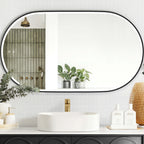 Noosa Metal Frame LED Mirror 1200x750 Black