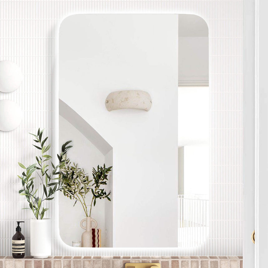 Newport Frameless LED Mirror 1200x750 Tuffi Back Lit