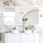 Newport Frameless LED Mirror 1500x750 Tuffi Back Lit
