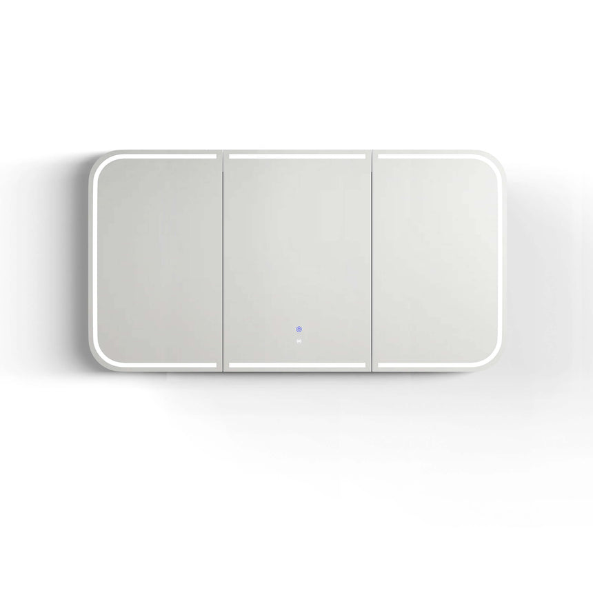 Otti Newport electrical control panel detail with USB charging, power outlets and red on-off indicator by Tilemall
