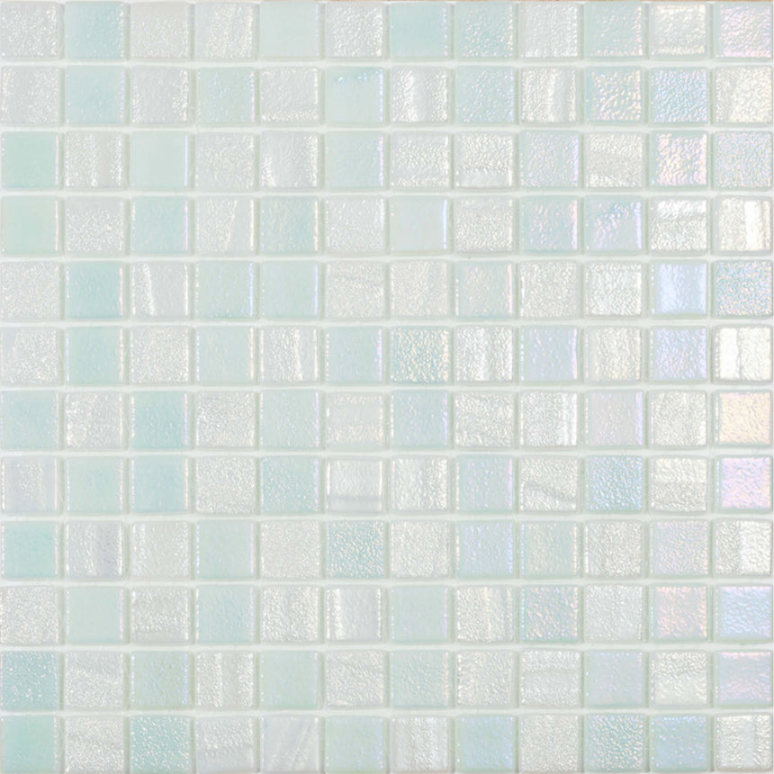 Vidrepur 25x25 Fusion White Glass Mosaic Artistic Stone Default Title
