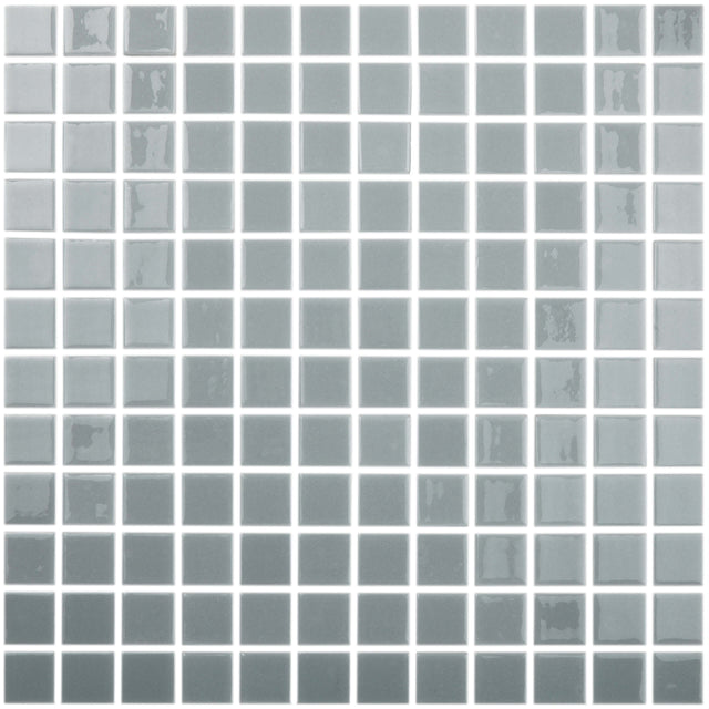 Vidrepur Liso 25x25 Gris Glass Mosaic Artistic Stone Default Title