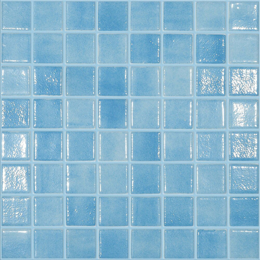 Vidrepur 38x38 Turquesa Glass Mosaic Artistic Stone Default Title