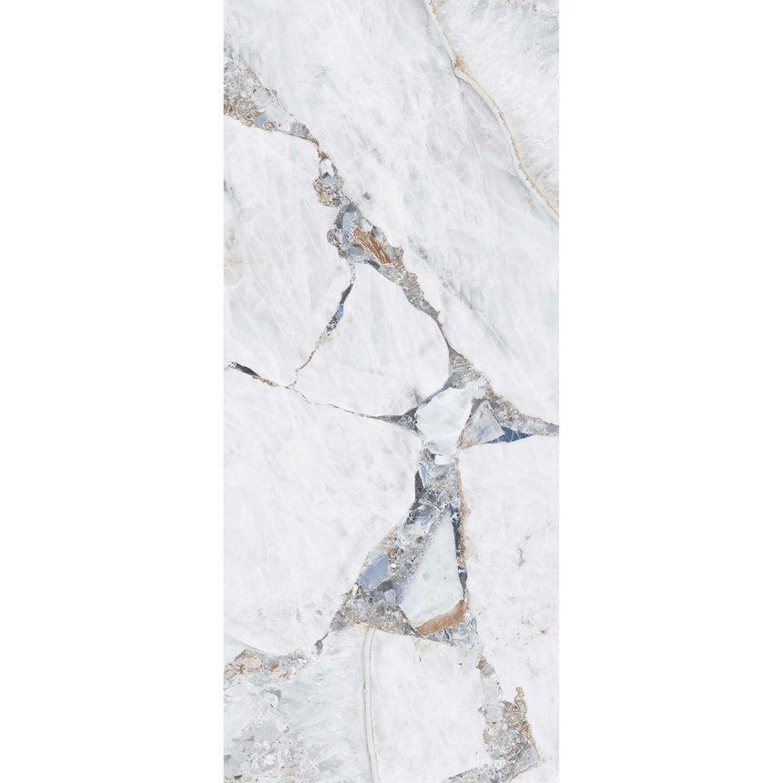 Megaslim Slab Bright Precious 2800x1200x6 mm Slab Tilemall Default Title