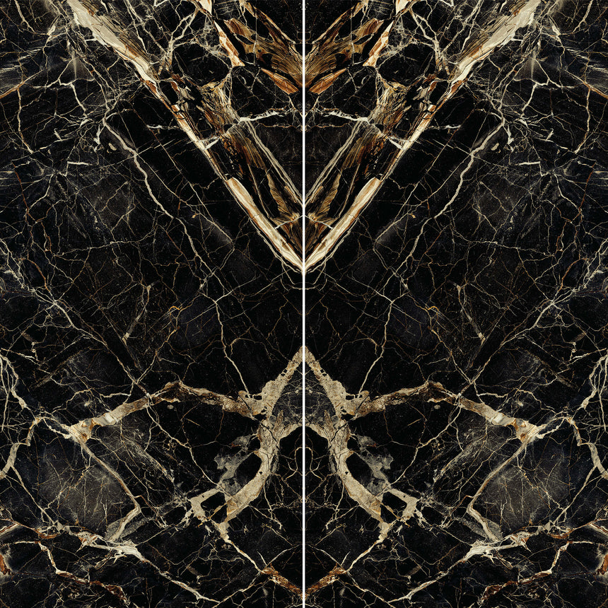 Megaslim Slab Caravaggio Gold 3200x1600x6.5 mm Slab Tilemall