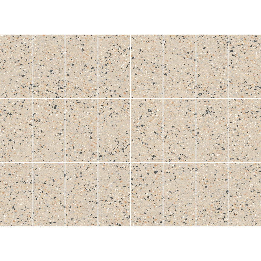 Venice 600x300 Matt Beige Terrazzo Look Tiles Tilemall
