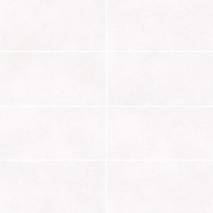 La Vida 600x300 Matt Super White Concrete Look Tiles Tilemall