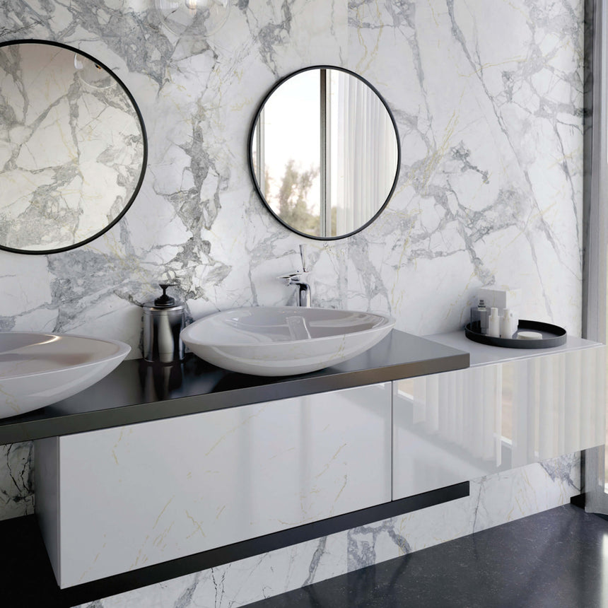 Aurora 1200x600 Natural Invisible Grey Marble Look Tiles Tilemall