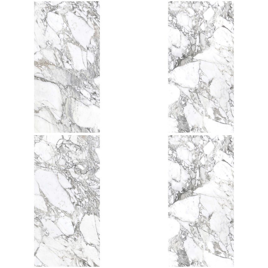 Superb Marble 1200x600 Natural Arabescato Marble Look Tiles Tilemall