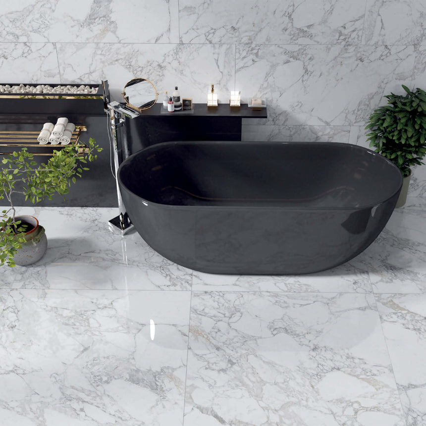 Superb Marble 1200x600 Natural Arabescato Marble Look Tiles Tilemall