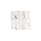 Marble Tiles 300x300 Honed White Stone Look