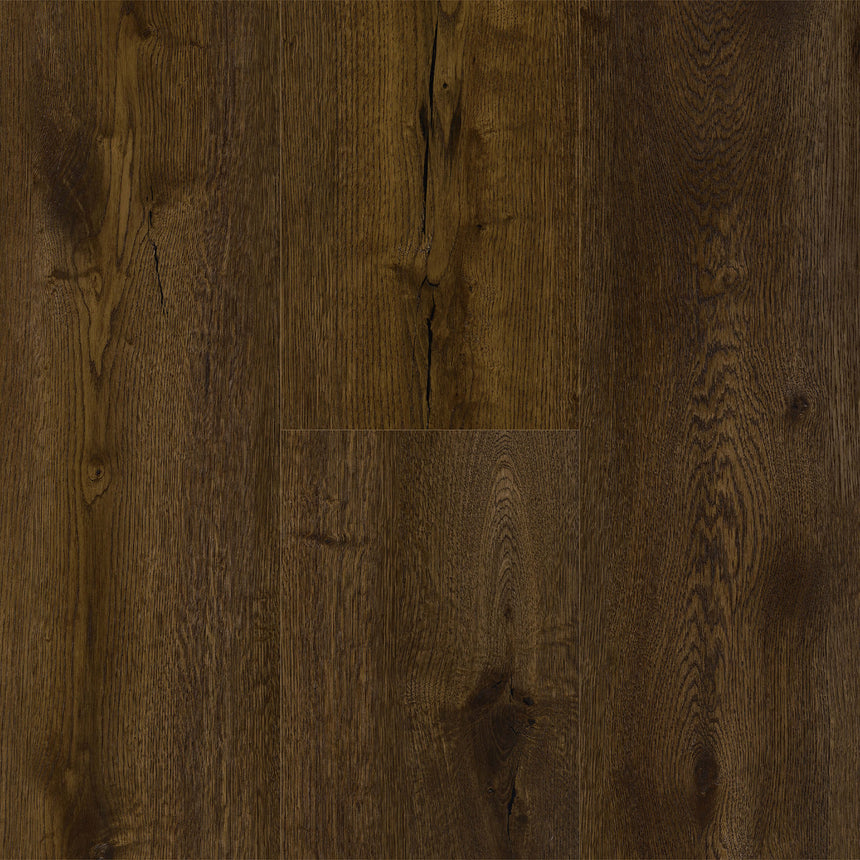 Easi Plank SPC Hybrid Flooring 1520x228x7.5/0.5mm Deep Brown Hybrid Flooring Preference Floors Default Title