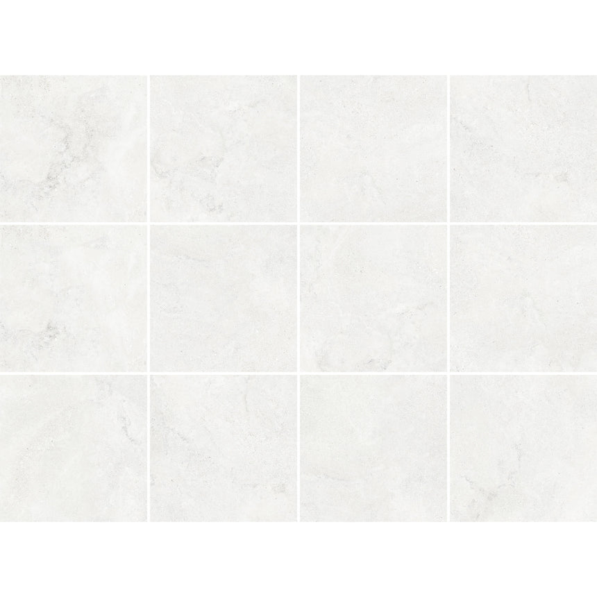 Purestone 600x600 Matt Ivory Stone Look Tiles Tilemall