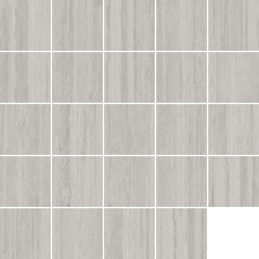 Travertine Vein Cut 600x600 Matt Grey Stone Look Tiles Tilemall