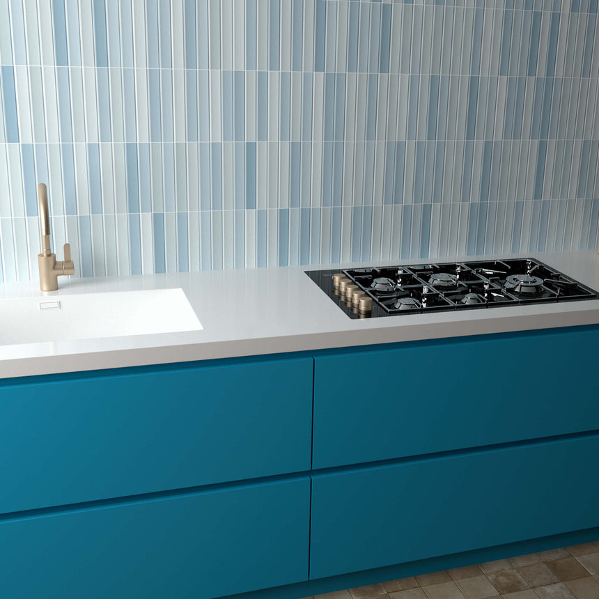 Enjoy 115x231 Matt Sea Blue Decorative Tiles Tilemall