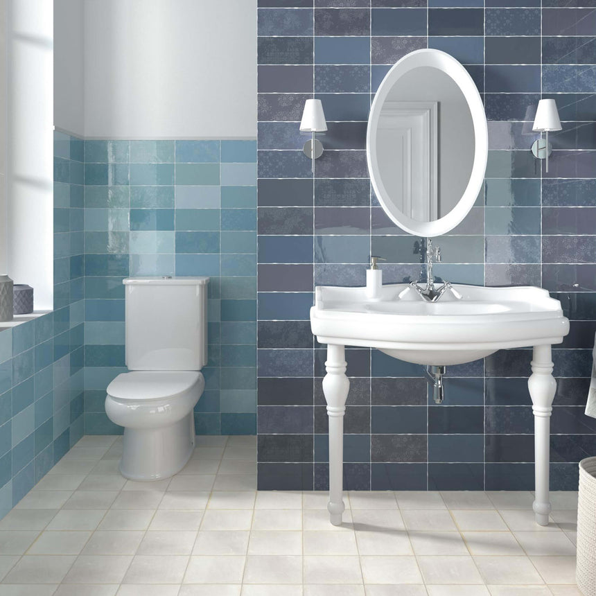 Dune Terracotta 200x200 Matt Blanco Encaustic Look Tiles Tilemall