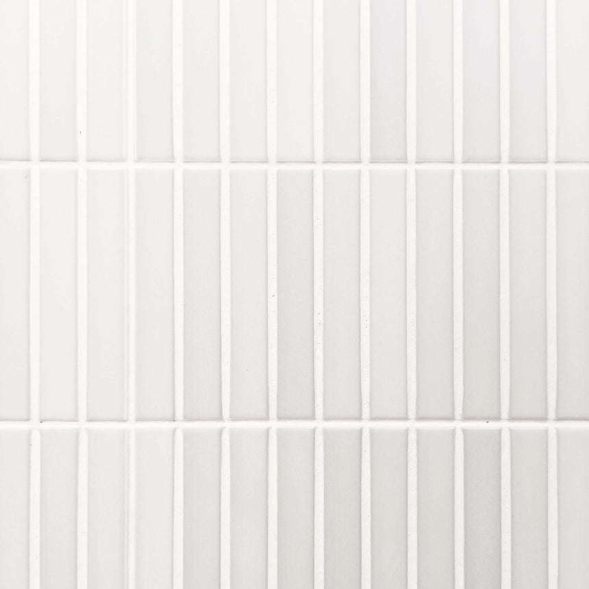 Kit Kat Mosaic 115x231 Matt Grey Porcelain Mosaic Tilemall