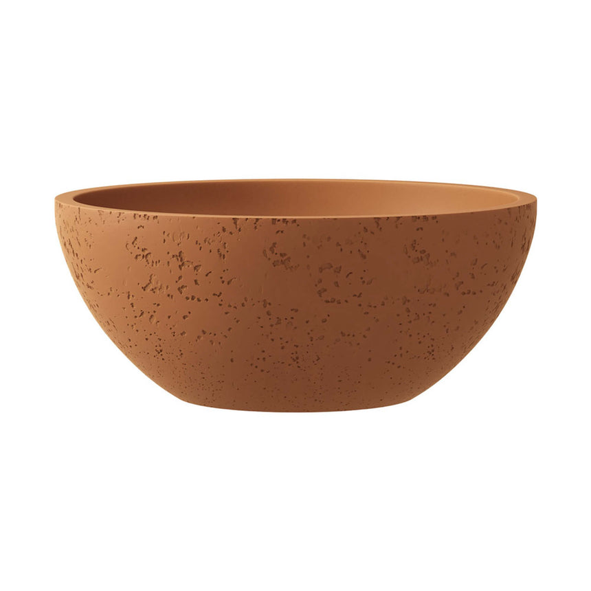 Fienza Alba Concrete Round Bowl Basin 362x145mm Tuscan Bathroom Basin Fienza