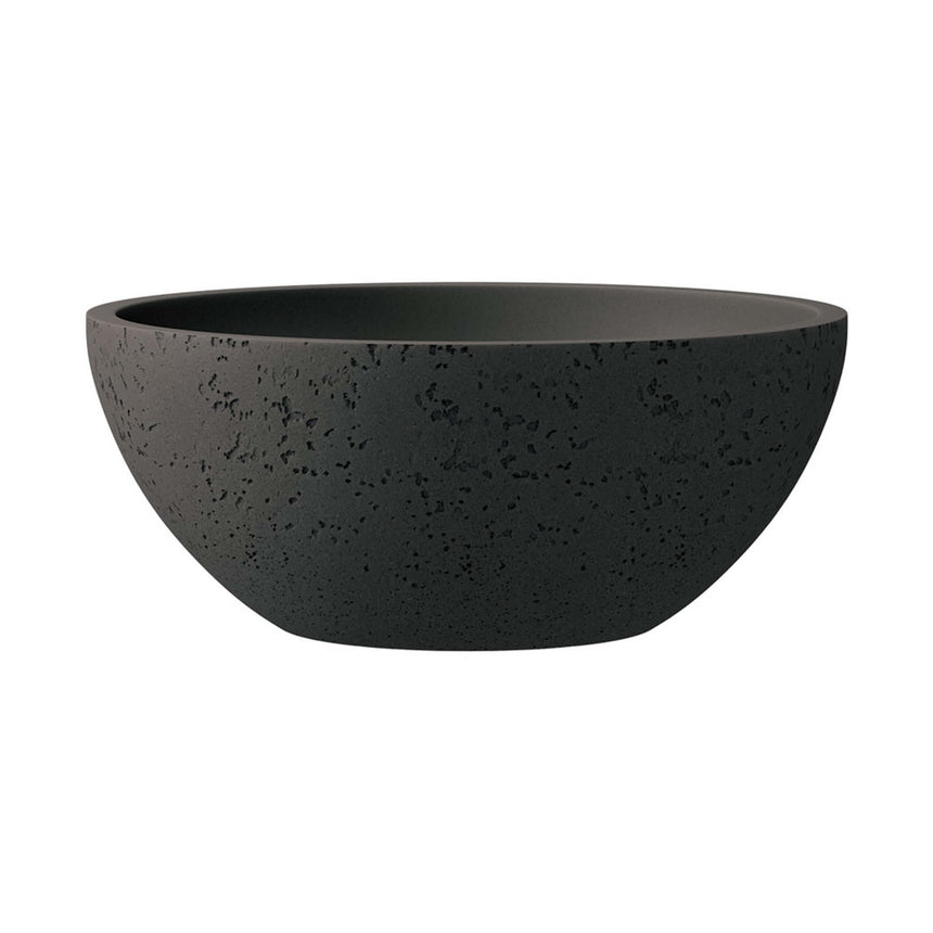 Fienza Alba Concrete Round Bowl Basin 362x145mm Warm Grey Bathroom Basin Fienza