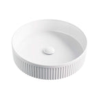 Fienza Eleanor Round Above Counter Basin 410x100mm Gloss White