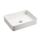 Fienza Luciana Above Counter Basin 510x405x110mm Gloss White
